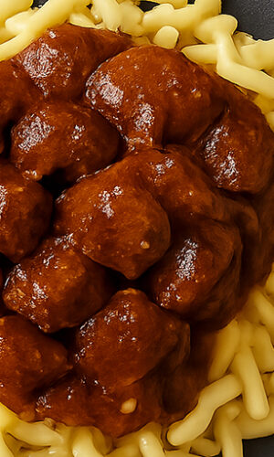 Wildgulasch mit Spätzle